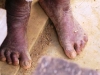 Tierra para los pies firmeza